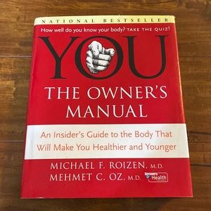 YOU: The Owner's Manual. Large hardcover book Dr OZ‎
